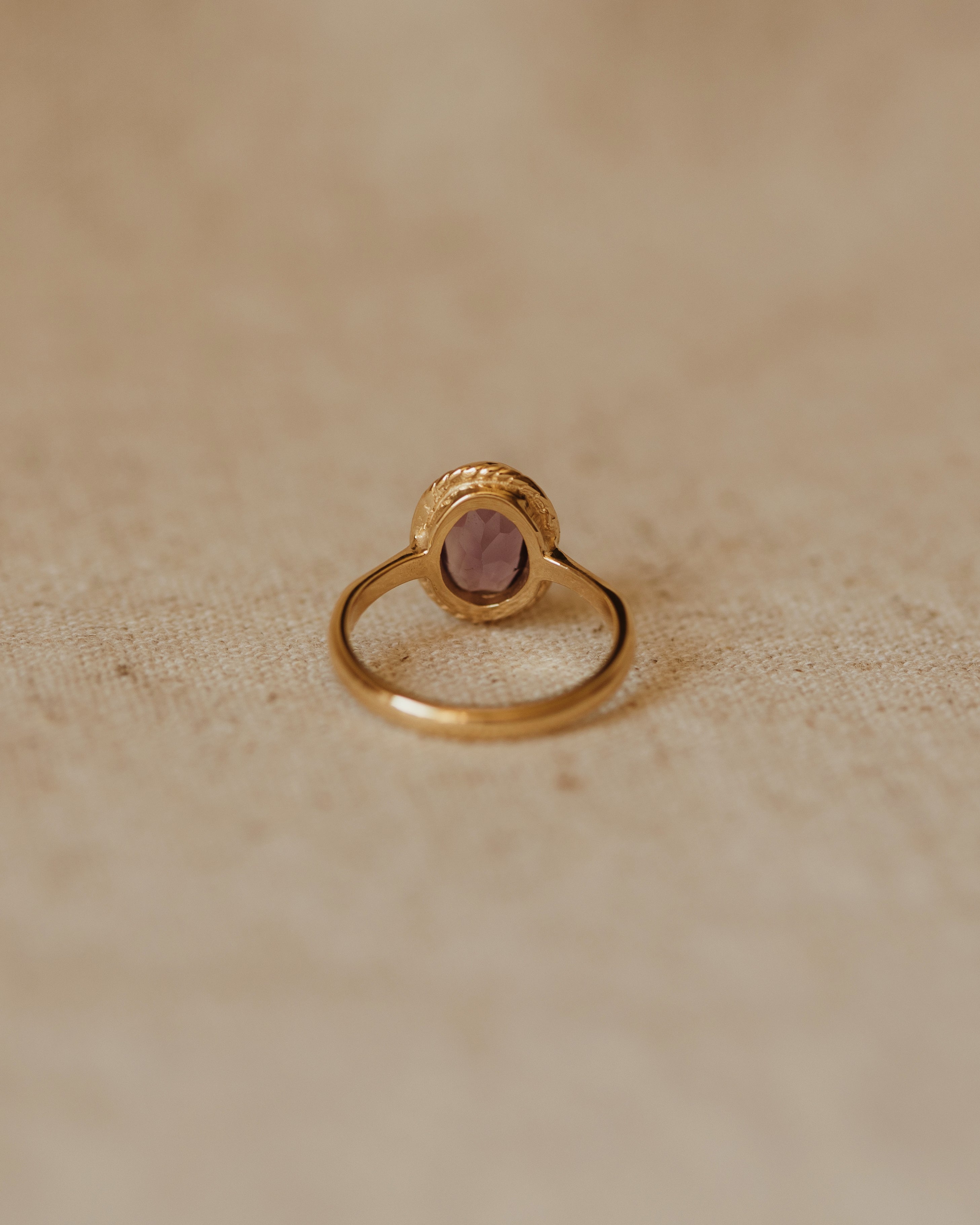 Annette Vintage 9ct Gold Amethyst Ring