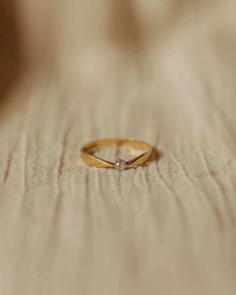 Sylvia 18ct Gold Diamond Ring