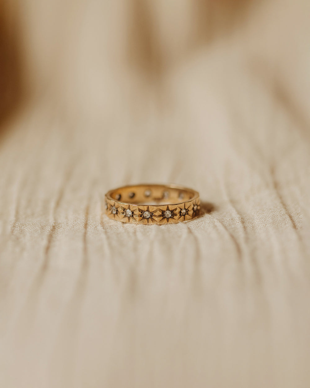 Maya 9ct Gold Eternity Ring