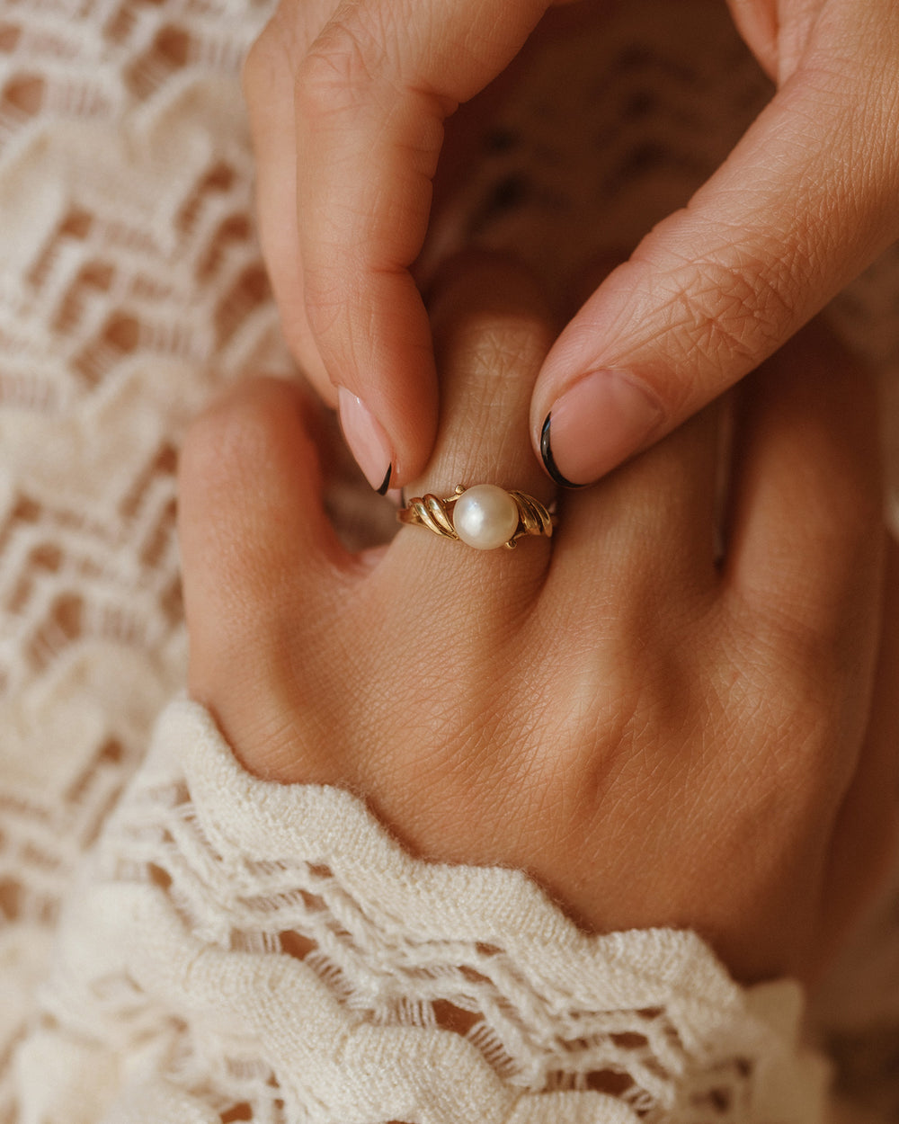 Prudence 9ct Gold Pearl Ring