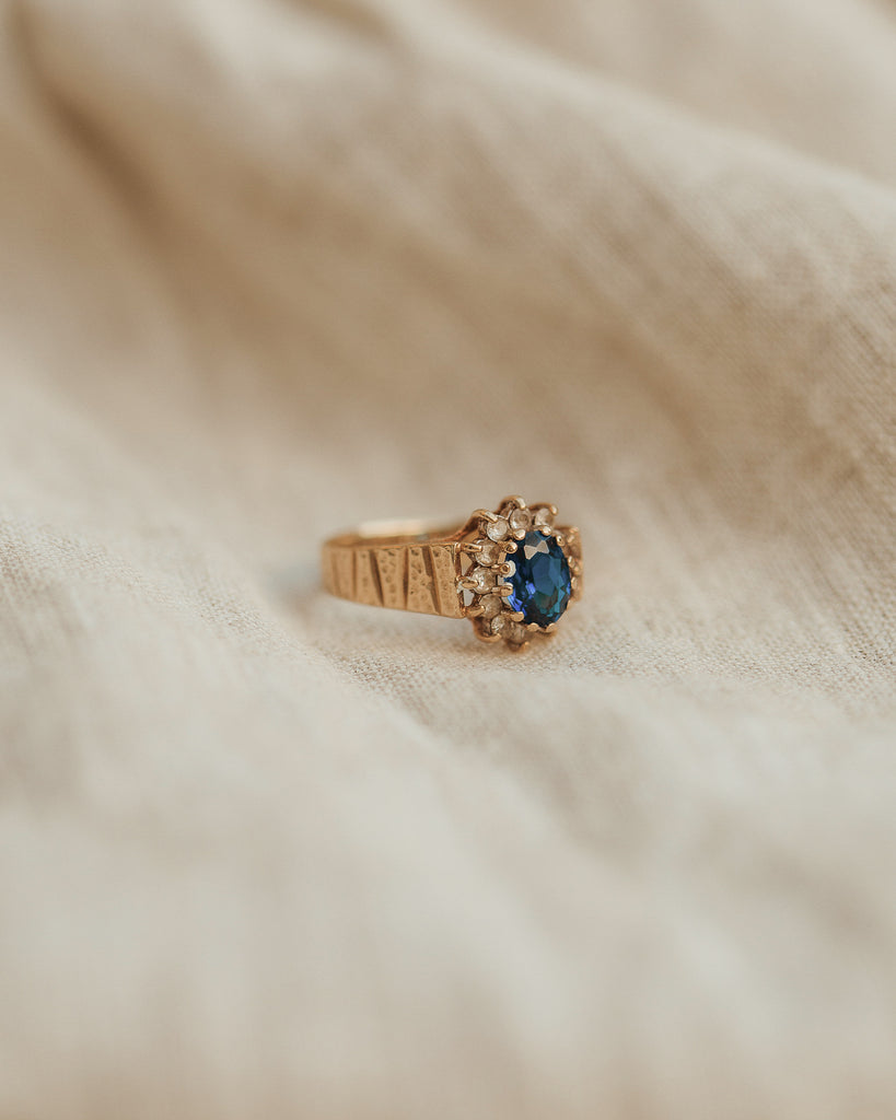 Celeste 1977 9ct Gold Sapphire Ring