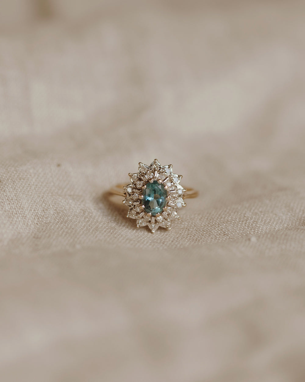 Maribel 9ct Gold Blue Topaz Ring